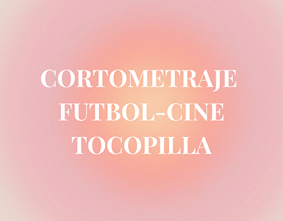Cortometraje Futbol-Cine