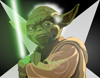 Vectorial Illustration - Yoda