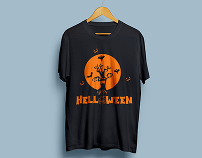 Helloween T-shirt design.