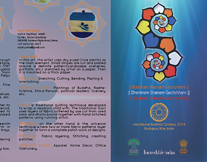 Brochure for International Buddhist Conclave-2014