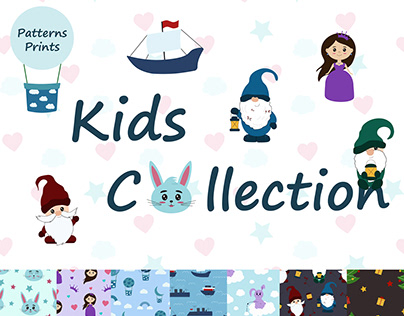 Kids patterns and prints Collection