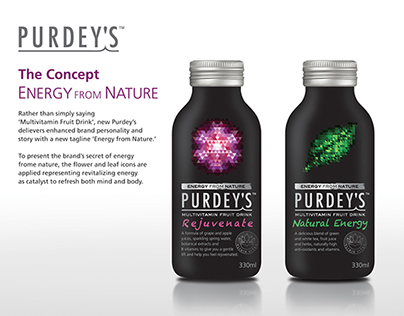 Personal Work - Purdey's redesign/Concept