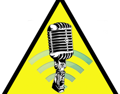 Logotipo para podcast infoxicados