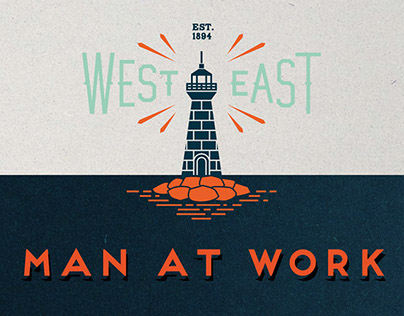 MAN AT WORK | illustration Fisherman & Miner