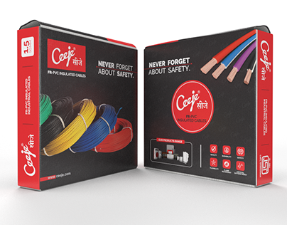 Wires & Cables Box Packaging Design