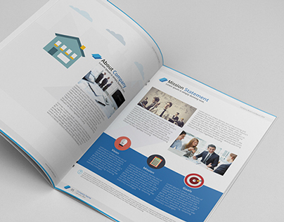 Moved Brochure Template