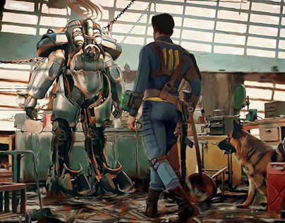 Fallout 4 Projects | Photos, videos, logos, illustrations and branding on  Behance