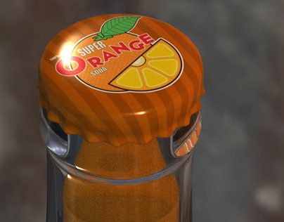 Orange Soda Pump