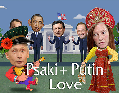 Psaki & Putin Love 19.04.14.