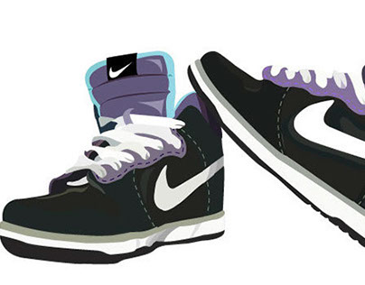 Ilustración zapatillas Nike