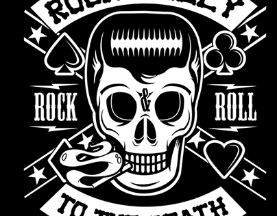 Rockabilly to the Death | Tshirt Design