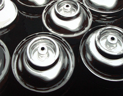 Paper cut - Aerosol cans #1