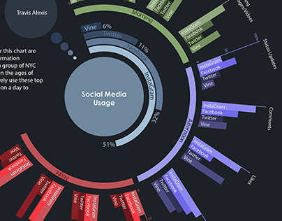 Social Media Usage InfoGraph