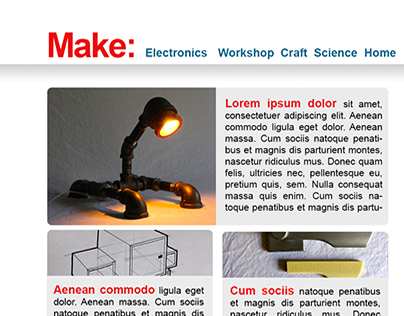 Makezine.com Redesign