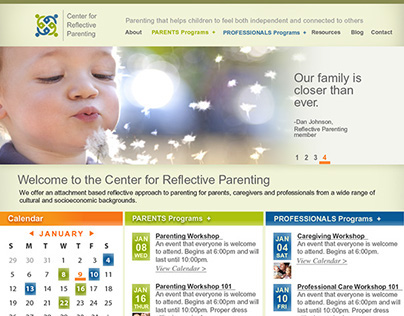 Center For Reflective Parenting Website
