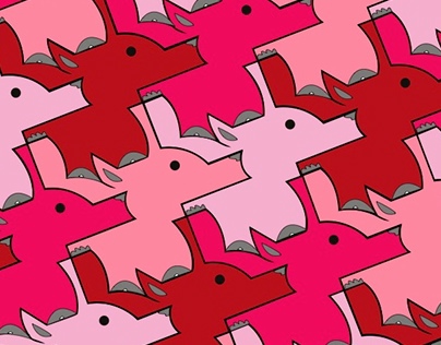 Tessellation Art Pattern Projects | Photos, videos, logos, illustrations  and branding on Behance