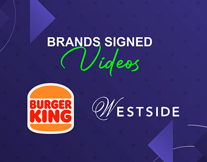 Burger King & Westside | Brands Signed Videos