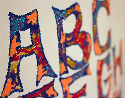 Puffy Paint Typography