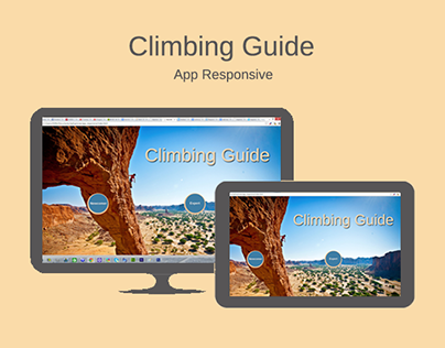 Climbing Guide-App Responsive