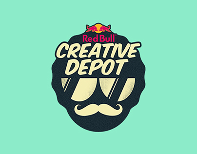 Red Bull Creative Depot Branding