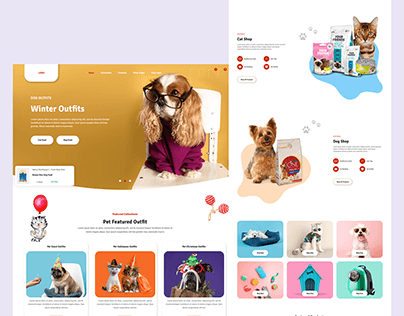 Pet care Website