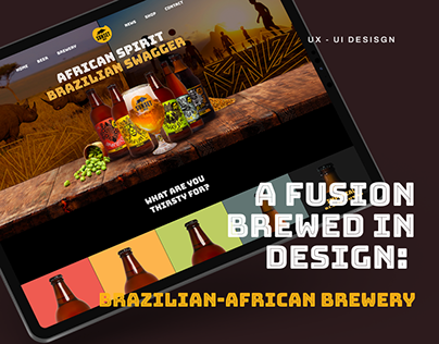 A Fusion Brewed in Design: Brazilian-African Brewery
