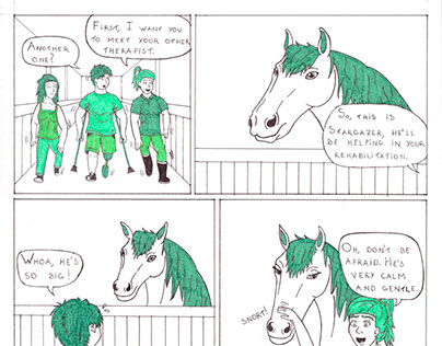 Hippotherapy comic