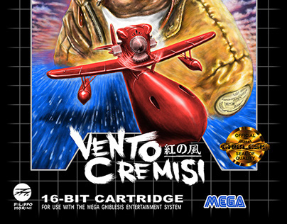 Vento Cremisi (SEGA Genesis box art)