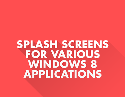 Splash Screens | Windows 8 Apps