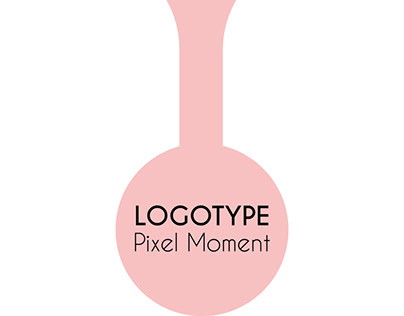 Logotype pixel moment