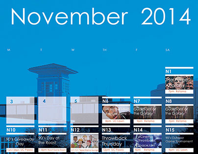 November 2014 UC Calendar