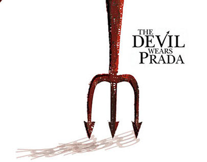 The Devil Wears Prada  Type Poster