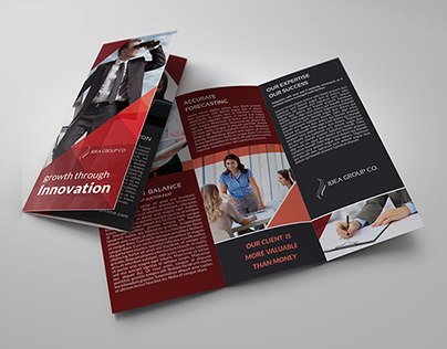 Corporate Business Tri-Fold Brochure Vol.17 