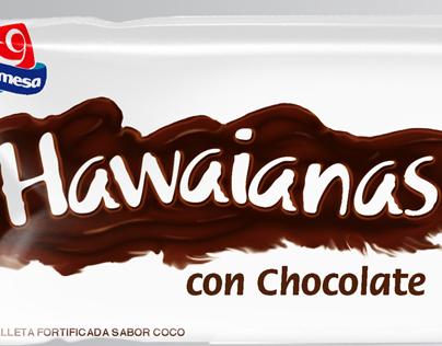 Empaque Hawaianas Chocolate