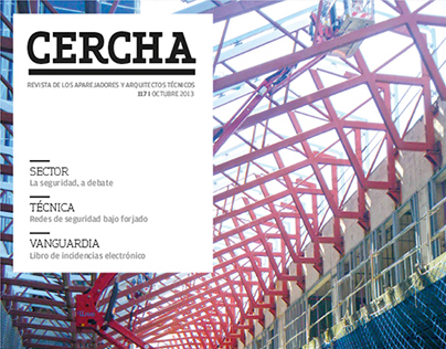 Rediseño Revista CERCHA / Arquitectos Técnicos España