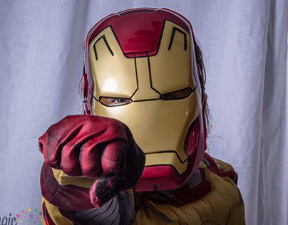 Mini Iron Man Cosplay Session! July 2014