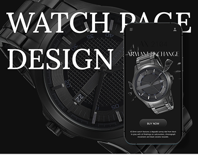 Watch Page Design | UI/UX design