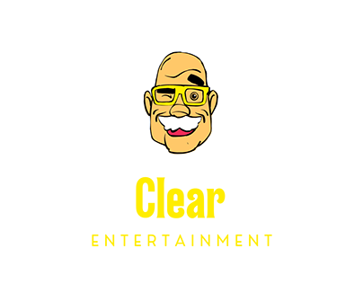 Clear Entertainment Mascot Logo