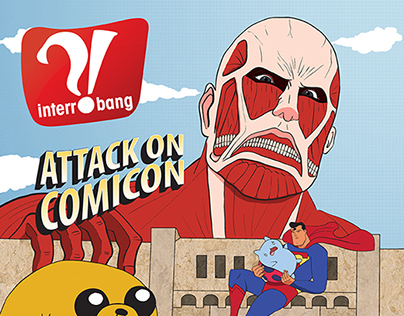 Interrobang Comic-Con Cover