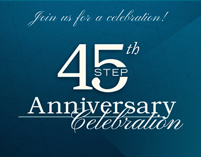 STEP 45th Anniversary Invite