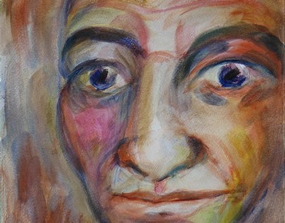 Faces in Watercolour by Kevin Geary