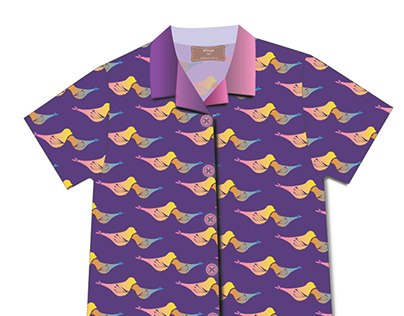 Hawaiian Shirt "Wings"