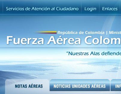 FUERZA AÉREA COLOMBIA WEB (2011)
