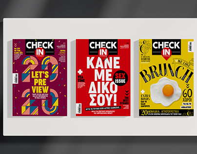 Check In Cyprus Magazine Covers | 2019-2020.