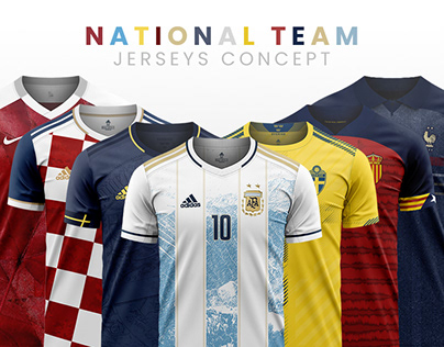 National Team Jerseys Concept. PKL