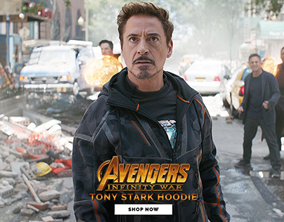 Tony Stark Hoodie Half Price Sale!!!