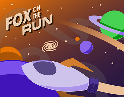 Ilustración 'Fox on the Run'
