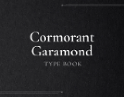 Type Book Cormorant Garamond