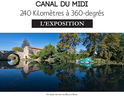Canal du Midi - L'exposition