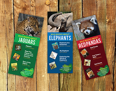 Library Rack Cards | Wild Animals